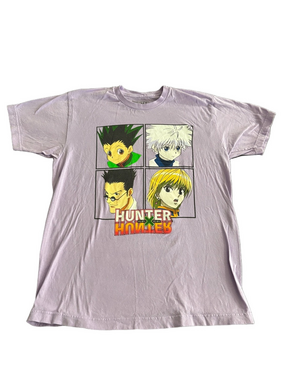 Hunter X Hunter Anime Graphic Tee Purple Size Large